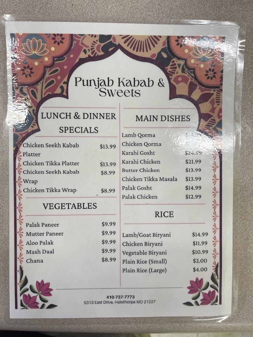 Punjab Kabab and Sweets